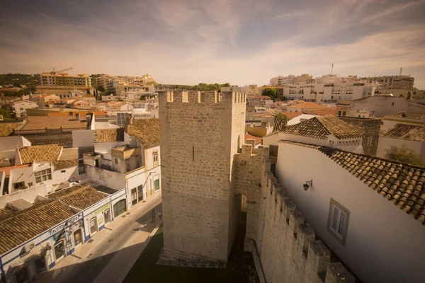 カステロまたはポルトガルに Loule の町の砦 — ストック写真