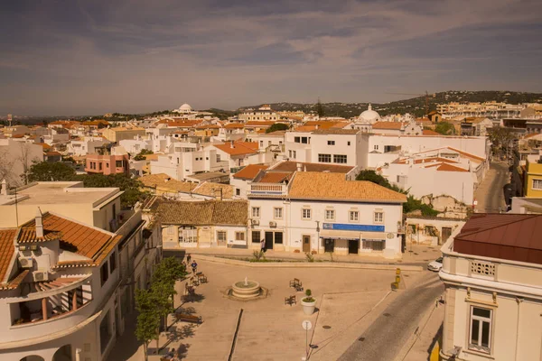 Старый город Лоле в Португалии — стоковое фото