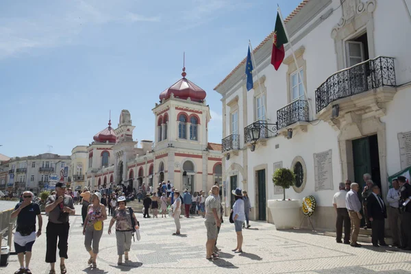 Eski kasaba Loule Portekiz markethall