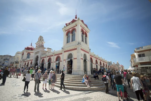 Eski kasaba Loule Portekiz markethall