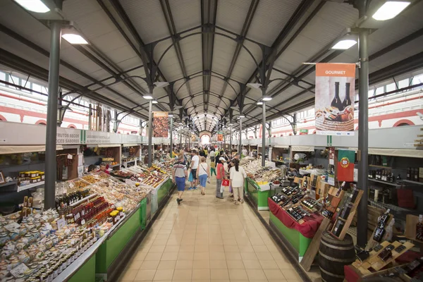 Eski kasaba Loule Portekiz markethall