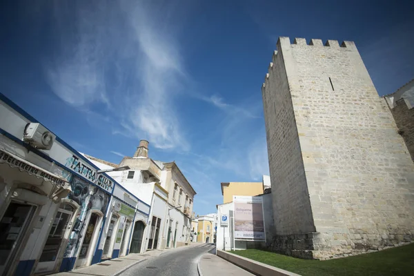 Το castelo ή το φρούριο της πόλης του Λουλέ στην Πορτογαλία — Φωτογραφία Αρχείου