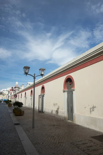 Eski kasaba Loule Portekiz markethall