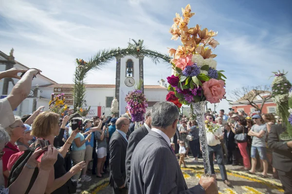 Paskalya alayı Festa das Tochas Flores Portekiz