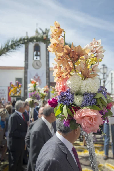 Paskalya alayı Festa das Tochas Flores Portekiz