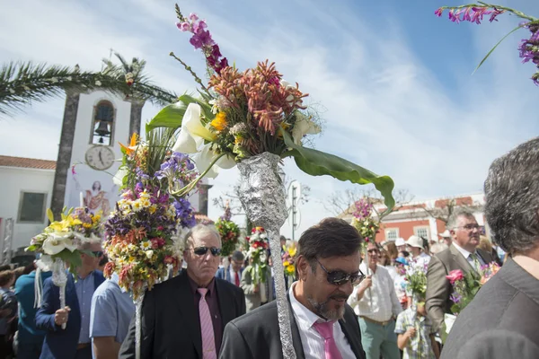 Paskalya alayı Festa das Tochas Flores Portekiz