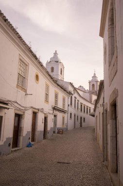 Lagos şehir eski şehirde sokakta 