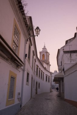 Lagos şehir eski şehirde sokakta 