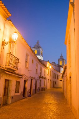 Lagos şehir eski şehirde sokakta 