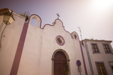 Monchique eski kasaba Portekiz kilisede