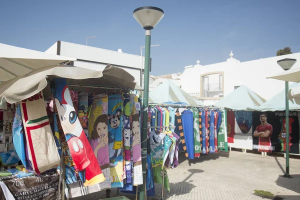 Een winkel in het dorp Luz in Portugal — Stockfoto