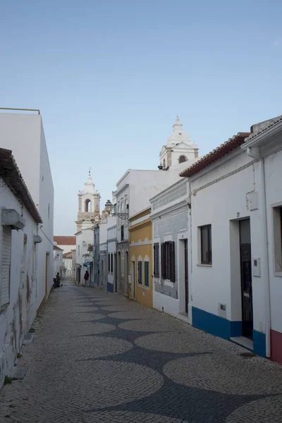 A alley in the old town in the city of Lagos — Stock Photo, Image