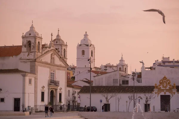 Die kirche igreja de santa maria in portugal — Stockfoto