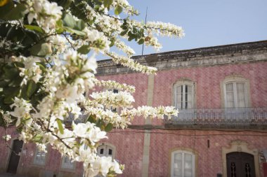 Portekiz Silves şehir eski bir evde