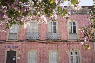 Portekiz Silves şehir eski bir evde