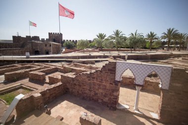 Eski Town of Silves Portekiz Castelo 