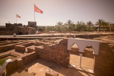 Eski Town of Silves Portekiz Castelo 