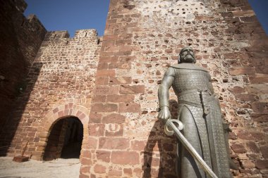 Eski Town of Silves Portekiz Castelo 