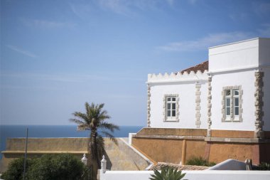 Kale veya fort Portekiz Luz Köyü