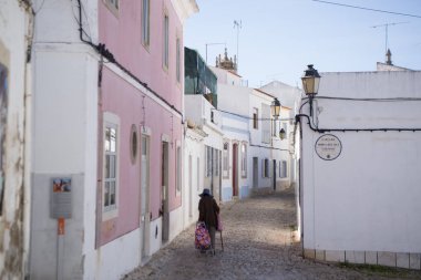 Eski kasaba Loule Portekiz