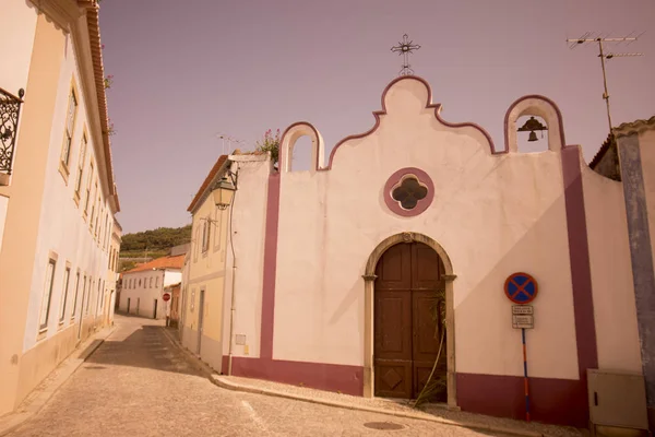 Chiesa nel centro storico di Monchique in Portogallo — Foto Stock