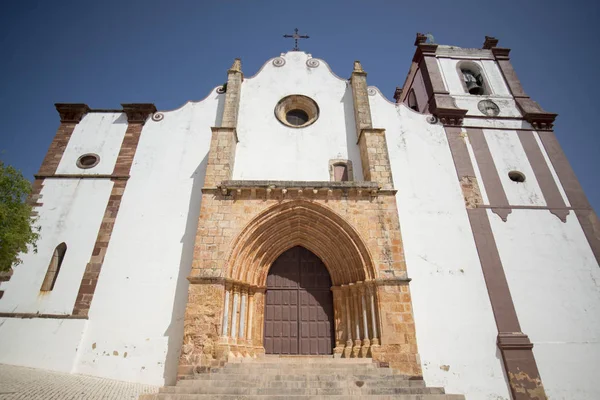 A catedral Se na cidade velha de Silves — Fotografia de Stock