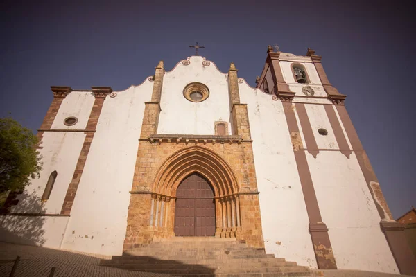 La catedral Se en el casco antiguo de Silves — Foto de Stock