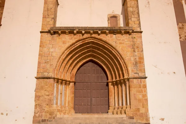 A catedral Se na cidade velha de Silves — Fotografia de Stock