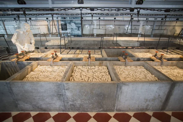 El Museu de Portimao y la antigua Fábrica de sardinas Pescado —  Fotos de Stock
