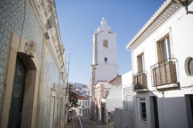 Lagos şehir eski şehirde sokakta 