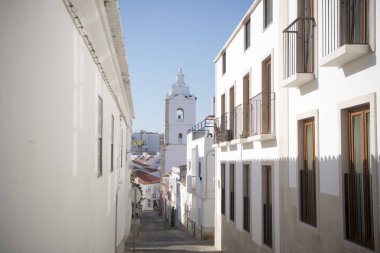 Lagos şehir eski şehirde sokakta 