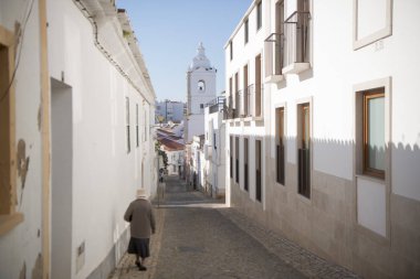 Lagos şehir eski şehirde sokakta 