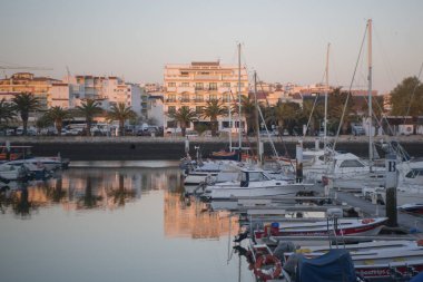 Portekiz Lagos şehir limanda