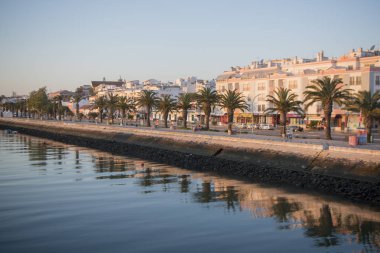 Portekiz Lagos şehir limanda