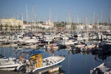 Portekiz Lagos şehir limanda