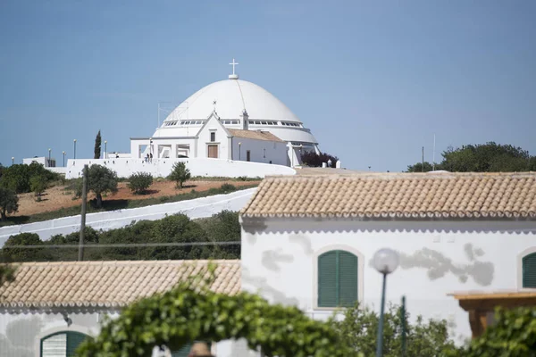 La chiesa del Santuario de nossa senhora de piedade in Portogallo — Foto Stock