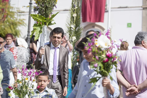 Paskalya alayı Festa das Tochas Flores Portekiz
