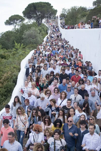 Paskalya alayı veya mae soberana Loule şehir içinde