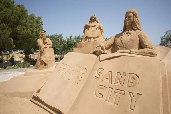 Kum heykel Festivali Fiesa Portekiz