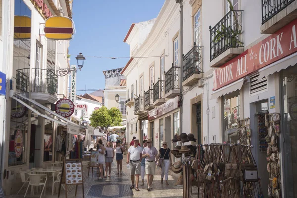 Lagos şehir eski şehirde sokakta 