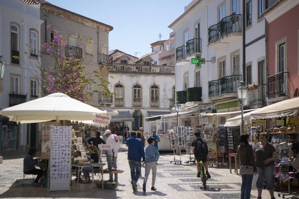 Lagos şehir eski şehirde sokakta 