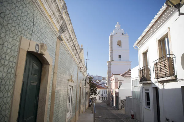 Lagos şehir eski şehirde sokakta 