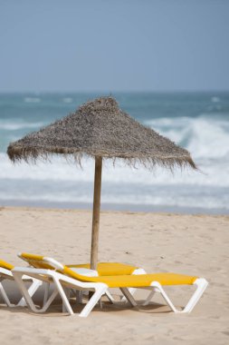 Portekiz Salema village Beach