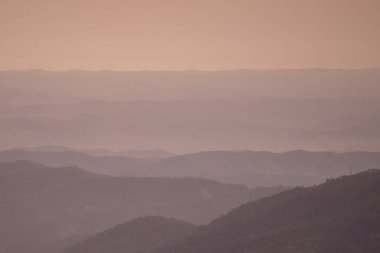 Portekiz Monchique şehir yakındaki peyzaj
