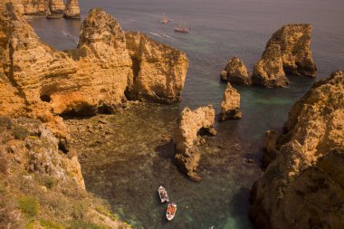 PORTUGAL ALGARVE LAGOS PONTA DA PIEDADE