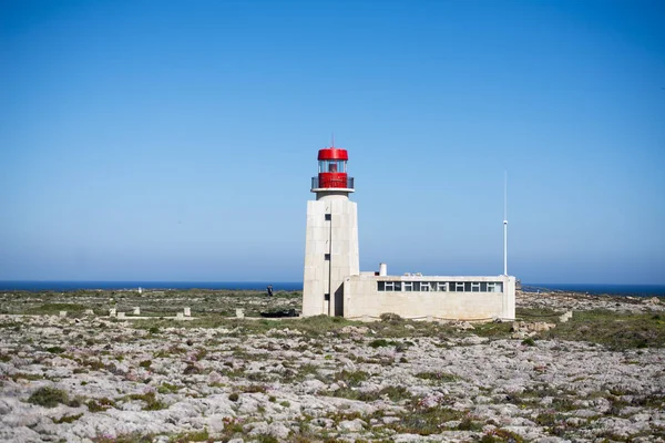 Ponta de Sagres Portekiz, ışık