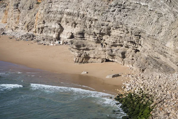 Pobřeží a krajinu na Cabo de Sao Vicente v Portugalsku — Stock fotografie