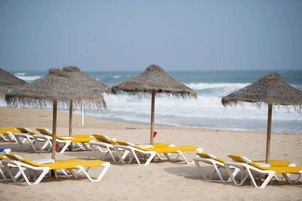 Portekiz Salema village Beach