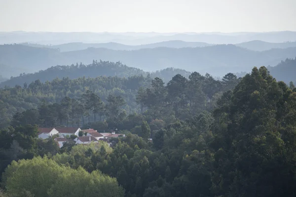 Krajina u města Monchique v Portugalsku — Stock fotografie
