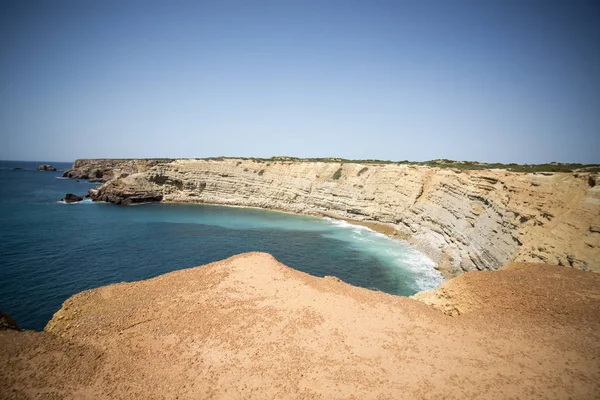 A costa do Cosat Vicentina em Portugal — Fotografia de Stock